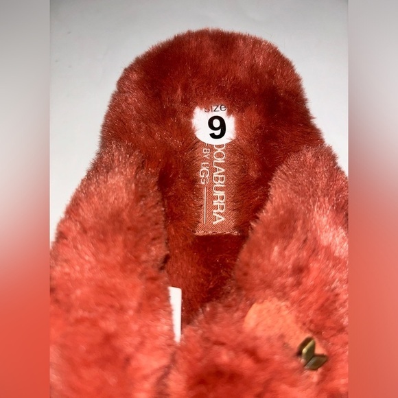 Ugg Kookaburra Batya Slipper Sandal Bruschetta Faux‎ Fur Women 9M NEW Slip-On - Picture 6 of 7